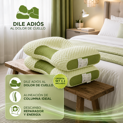 2 Almohadas Ortopédicas Premium